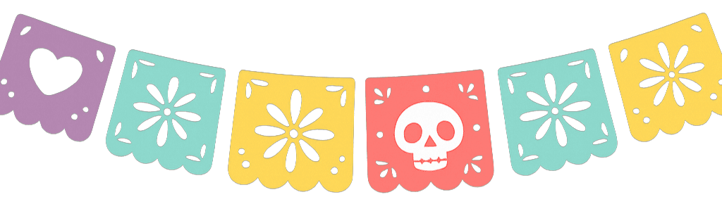 Decoración papel picado